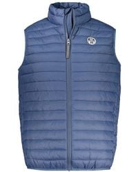 North Sails - Blue Polyamide Men's Vest - Lyst