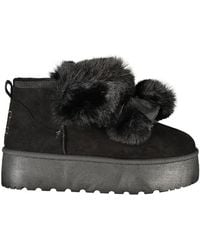 Laura Biagiotti - Nero Polyester Woman Ankle Boot - Lyst