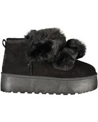 Laura Biagiotti - Nero Polyester Woman Ankle Boot - Lyst