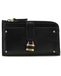 Chloé - Calf Leather Bos Taurus Wallet - Lyst