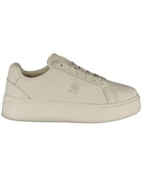 Tommy Hilfiger - White Polyester Sneaker - Lyst