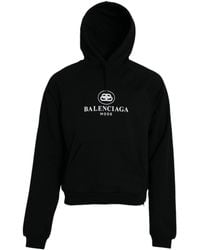 Balenciaga Lion Crest Pullover Sweatshirt in Blue for Men | Lyst