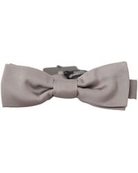 Dolce & Gabbana - Elegant Silk Bow Tie For Sophisticated Evening - Lyst