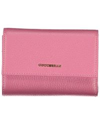 Coccinelle - Elegant Leather Wallet With Multiple Compartments - Lyst