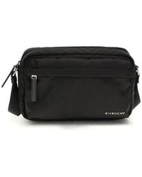 Givenchy - Black Polyamide Shoulder Bag - Lyst