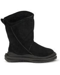 UGG - Classic Distort Suede Boots - Lyst