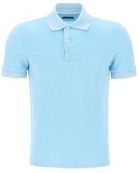Tom Ford - Lightweight Terry Cloth Polo - Lyst