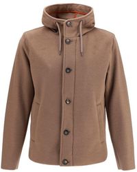 Herno - Brown Polyester Full - Lyst