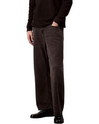 Calvin Klein - Black Lyocell Relaxed Fit Jeans - Lyst