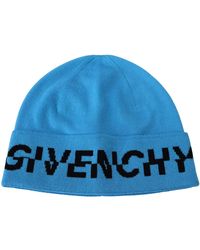 Givenchy - Wool Logo Winter Warm Beanie Unisex Hat - Lyst