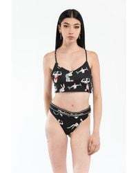 Moschino - Polyester Tank Tops - Lyst