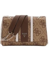 Guess - Bicolor Polyethylene Handbag - Lyst
