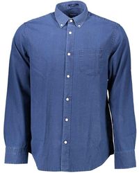 GANT - Cotton Shirt - Lyst