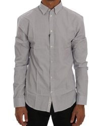 Frankie Morello - Check Regular Fit Shirt Blue Tsh1399 - Lyst