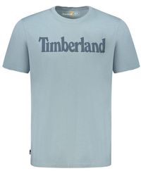 Timberland - Logo Tee Short Sleeve - Lyst
