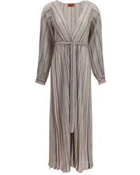 Missoni - Multicolor Viscose Long Dress - Lyst