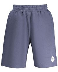 Converse - Blue Cotton Men's Sweatpant - Lyst