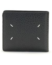 Maison Margiela - Black Calf Leather Bos Taurus Wallet - Lyst