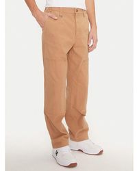 Champion - Brown Cotton Joggers (workout Pants) - Lyst