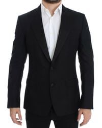 Dolce & Gabbana - Wool Silk Sicilia Blazer - Lyst