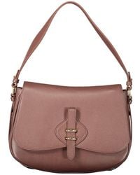 Coccinelle - Brown Leather 's Bag With Removable Strap And Compartments - Lyst