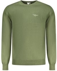 Accademia Militare - Verde Cotton Men's Sweater - Lyst