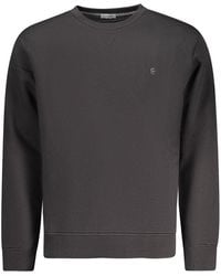 COVERI MOVING - Black Cotton Men Sweater - Lyst