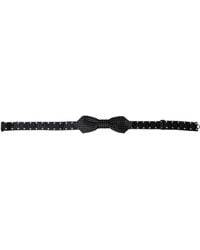 Dolce & Gabbana - Silk Polka Dot Adjustable Neck Papillon Bow Tie - Lyst