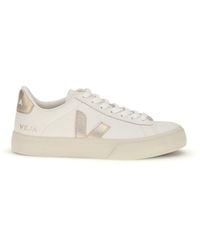 Veja - White Calf Leather Bos Taurus Low Top Sneakers - Lyst
