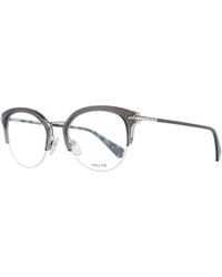 Police - Gray Metal & Plastic Glasses (frames) - Lyst