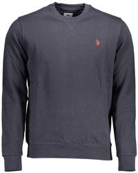 U.S. POLO ASSN. - Blue Cotton Men Sweater - Lyst