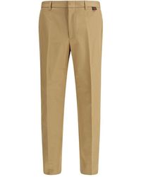 Gucci - Cotton Trousers - Lyst