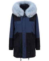 MR & MRS - Blue Cotton 's Jacket - Lyst