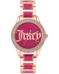 Juicy Couture - Rose Gold Watch - Lyst
