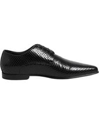 Dolce & Gabbana - Derby In Python - Lyst