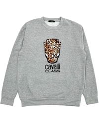 Roberto Cavalli - Polyester Sweater - Lyst