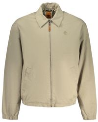 Timberland - Verde Cotton Mens Jacket - Lyst