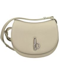 Burberry - Borse A Spalla Horse Donna Pelle Verde/Cacciatore - Lyst
