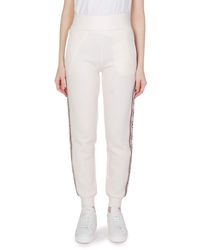 Guess - Cream Cotton Jeans & Pant - Lyst