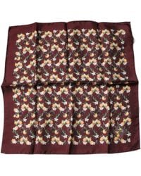 Dolce & Gabbana - Oranges Silk Square Handkerchief Scarf - Lyst