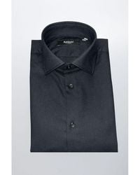 Baldinini - Black Cotton Men Shirt - Lyst