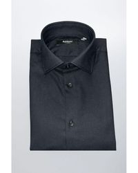 Baldinini - Black Cotton Men Shirt - Lyst