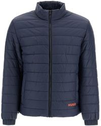 HUGO - Lightweight Recycled Nylon Down Jacket - Lyst