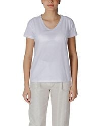 ARMANI EXCHANGE - Cotton T-Shirt - Lyst