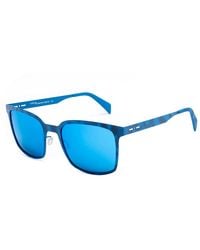 Italia Independent - Blue Metal Sunglasses - Lyst