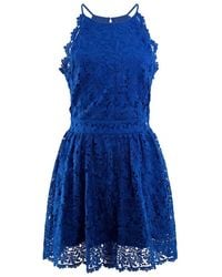 Trussardi - Blue Polyester 's Dress - Lyst