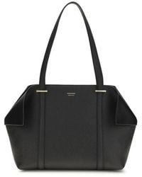 Ferragamo - Calf Leather Bos Taurus Shoulder Bag - Lyst