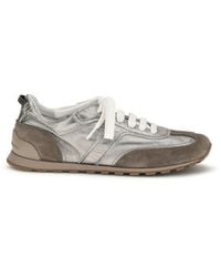 Brunello Cucinelli - Multicolor Calf Leather Bos Taurus Athletic Sneakers - Lyst