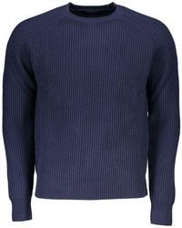 North Sails - Blue Cotton Men Sweater - Lyst