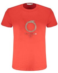 Trussardi - Cotton T-Shirt - Lyst